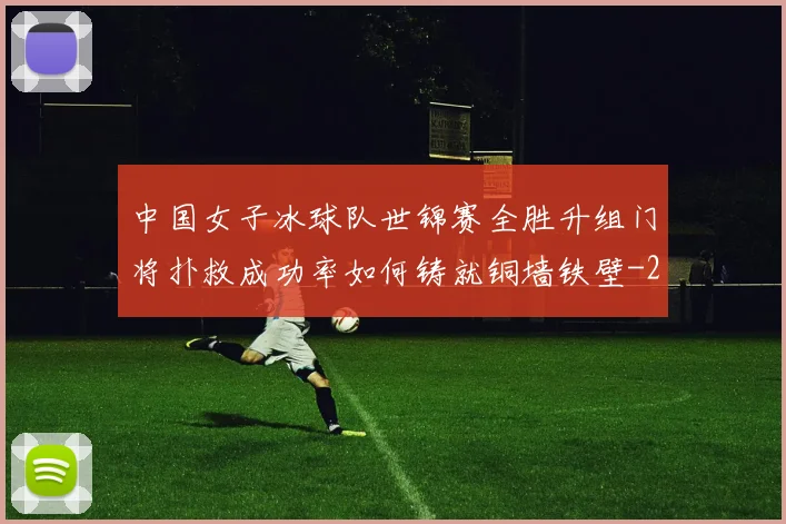 中国女子冰球队世锦赛全胜升组门将扑救成功率如何铸就铜墙铁壁